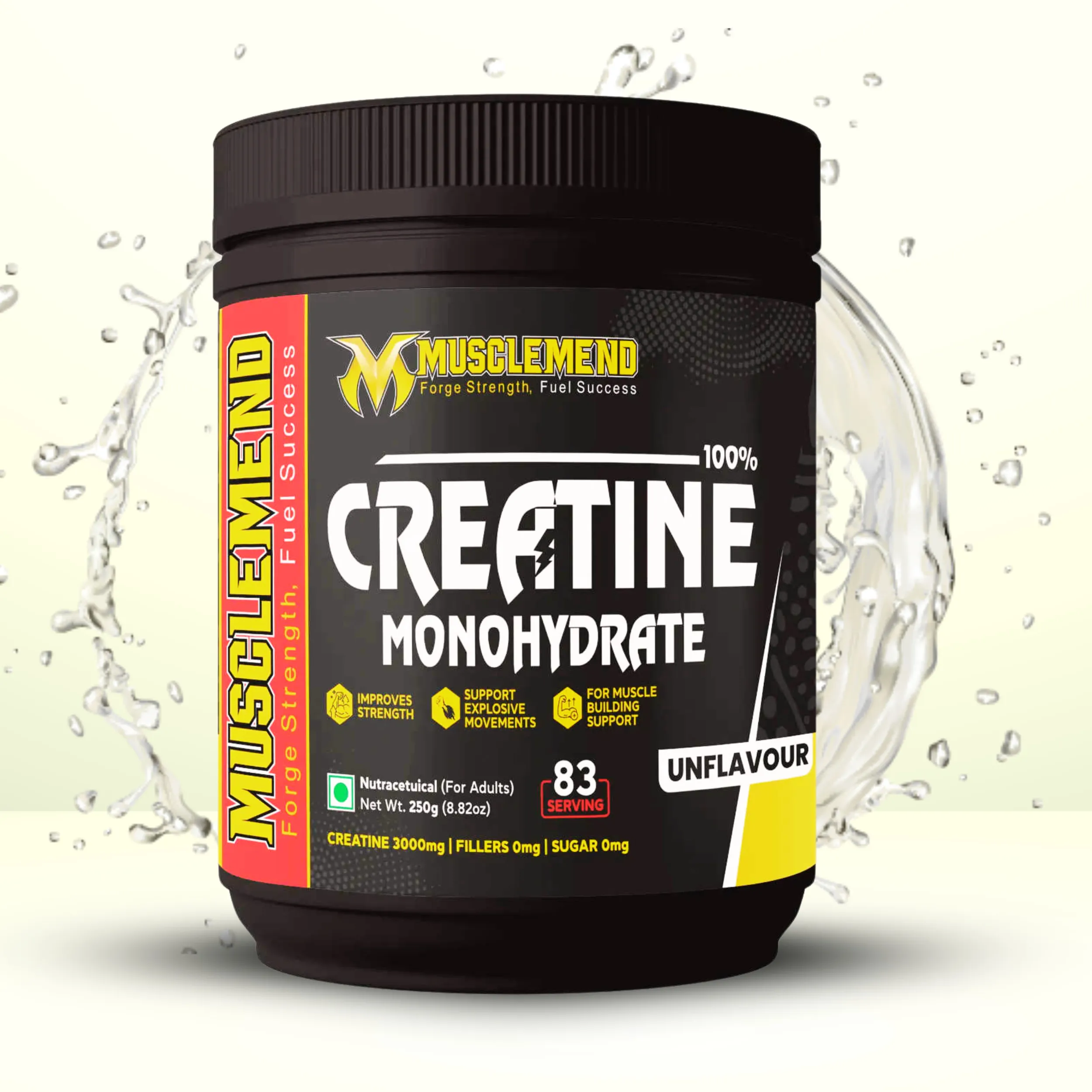 musclemend creatine main image water background